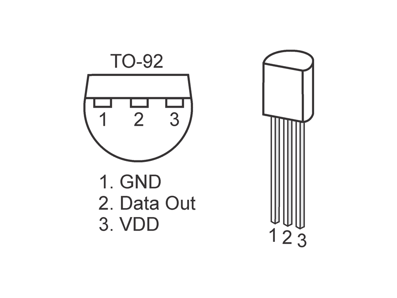 DS18B20 Digital Temperature Sensor - Image 2